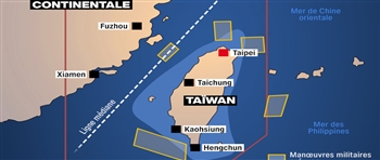 五角大楼：中国封锁台湾将带来 "巨大风险"