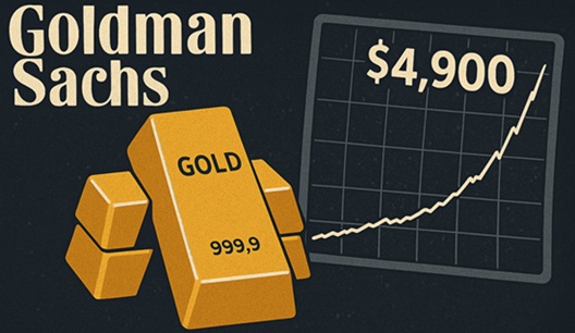 如果投资者投资多元化，2026年黄金价格可能突破4900美元/盎司——高盛的Struyven