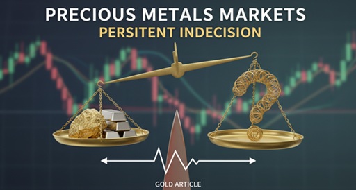 贵金属市场持续犹豫不决 贵金属市场持续犹豫不决
