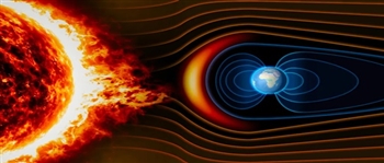 地球的磁场屏蔽了地球上的生命，但它可以移动甚至翻转