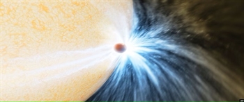 科学家首次观测到恒星吞噬行星的过程
