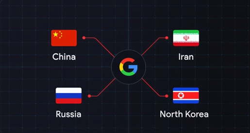 谷歌将中国、伊朗、俄罗斯、朝鲜与协调的国防部门网络行动联系起