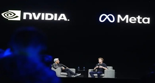 AI马年好采头 Meta将采购Nvidia数百万颗AI芯片和CPU 兵临英特尔市场 AI马年好采头 Meta将采购Nvidia数百万颗AI芯片和CPU 兵临英特尔市场