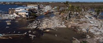 飓风伊恩袭击近一周后，佛罗里达继续展开救援与恢复努力