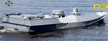 摧毁俄罗斯黑海舰队的乌克兰浮动无人机现在可以发射导弹