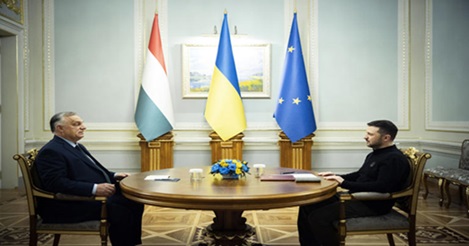 匈牙利领导人正在乌克兰访问。这是战争爆发以来俄罗斯最大的欧盟盟友首次访问