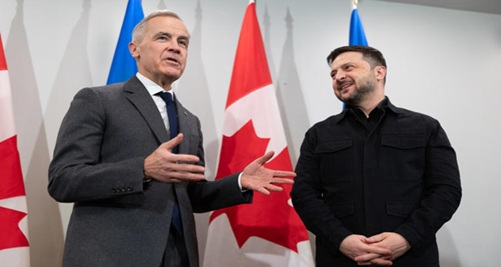 加拿大宣布为乌克兰提供18亿美元,泽连斯基前往美国会见特朗普 加拿大宣布为乌克兰提供18亿美元,泽连斯基前往美国会见特朗普