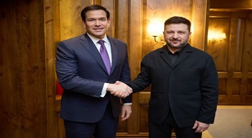 泽连斯基、鲁比奥讨论乌克兰防空及领导层和平谈判的可能性