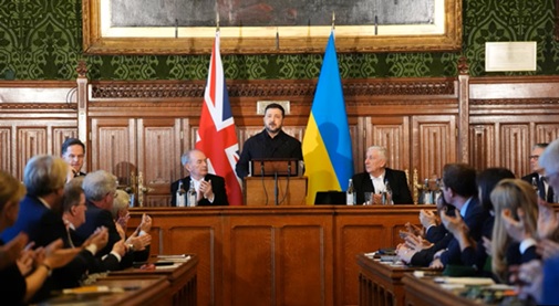 泽连斯基在访问伦敦期间同意了国防资金 泽连斯基在访问伦敦期间同意了国防资金