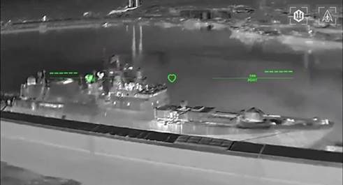 乌克兰袭击了黑海最后一艘具备卡利布尔能力的护卫舰马卡罗夫上将 乌克兰袭击了黑海最后一艘具备卡利布尔能力的护卫舰马卡罗夫上将