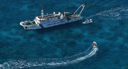 菲律宾渔业当局称，中国渔船正在焦土中向有争议水域注入氰化物