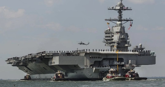 美国计划在日本就地维修军舰 中朝或不高兴