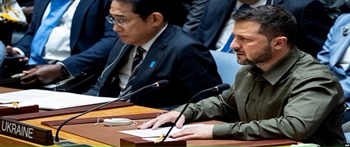 泽连斯基、拉夫罗夫出席联合国安理会会议