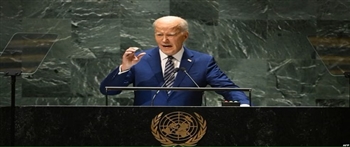 美国总统在联合国大会上发表讲话