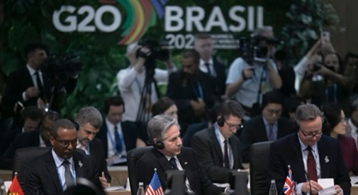 G20外长会议上各国猛烈批评俄罗斯持续入侵乌克兰