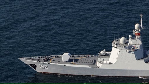 中国、伊朗、俄罗斯举办联合海军演习