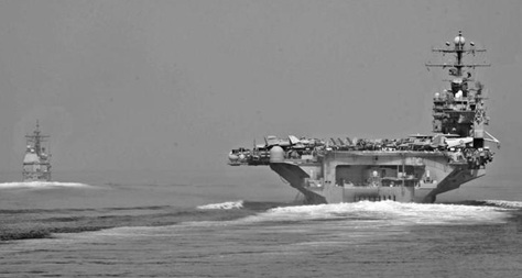 五角大楼在伊朗紧张局势下将航母打击群调往中东 五角大楼在伊朗紧张局势下将航母打击群调往中东