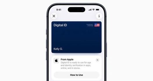 手机能当护照用？ 苹果新功能便捷美国旅客出行